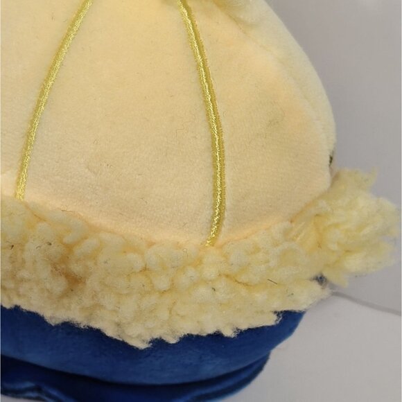 Bendon Plush Goldilocks Doll 5 inch Stuffed Animal Soft Toy Blue Yellow - Picture 7 of 7